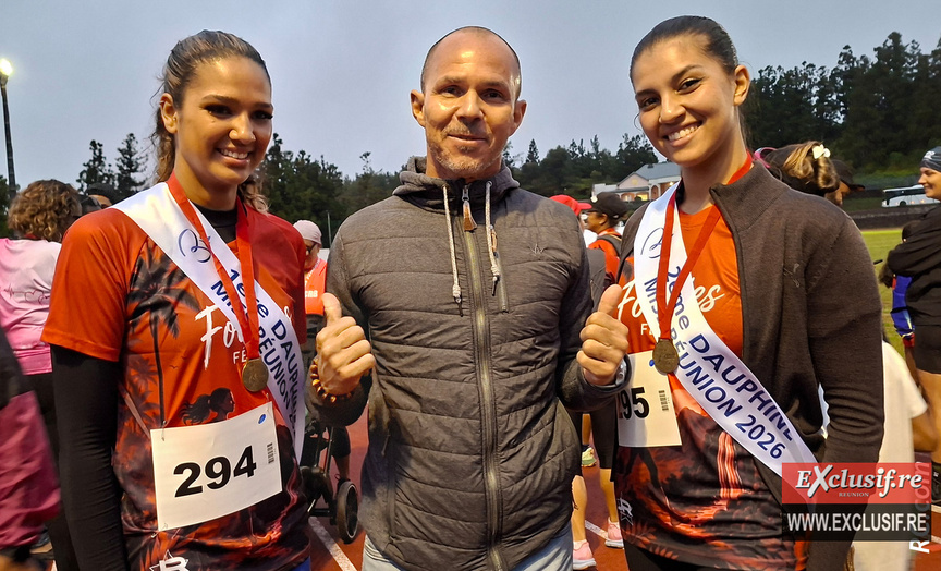 Entre 2 dauphines de Miss Réunion , ça n'arrive pas tous les jours