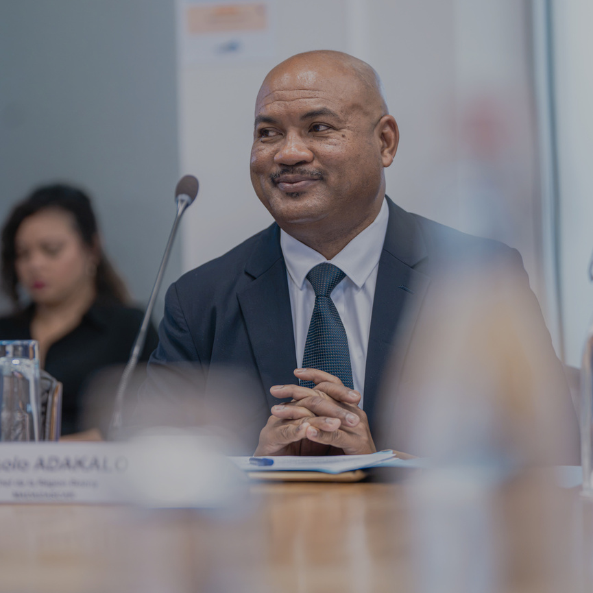 Tiaray Rakotonandrasana, Ministre malgache de l'Intérieur et de la Décentralisation Tiaray Rakotonandrasana, Ministre malgache de l'Intérieur et de la Décentralisation