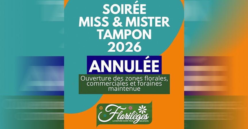 Incident au Tampon: la scène s'effondre, des personnes blessées, élections annulées