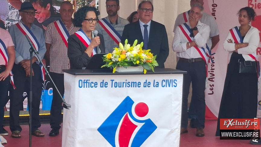 Le discours officiel de Leïla SOUBADOU, maire de Cilaos