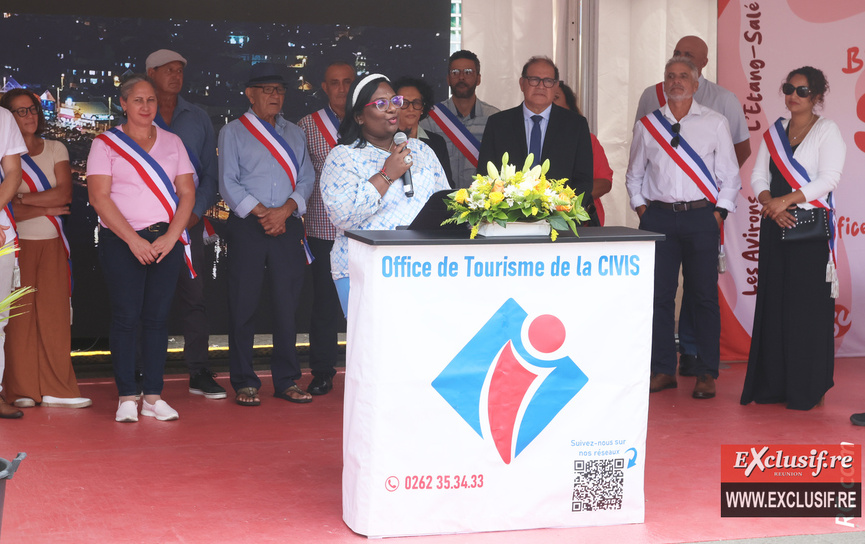 Présidente de Destination Sud, Caroline Tailammée a rappelé que «  Cilaos est la ville que l'on ne quitte pas »