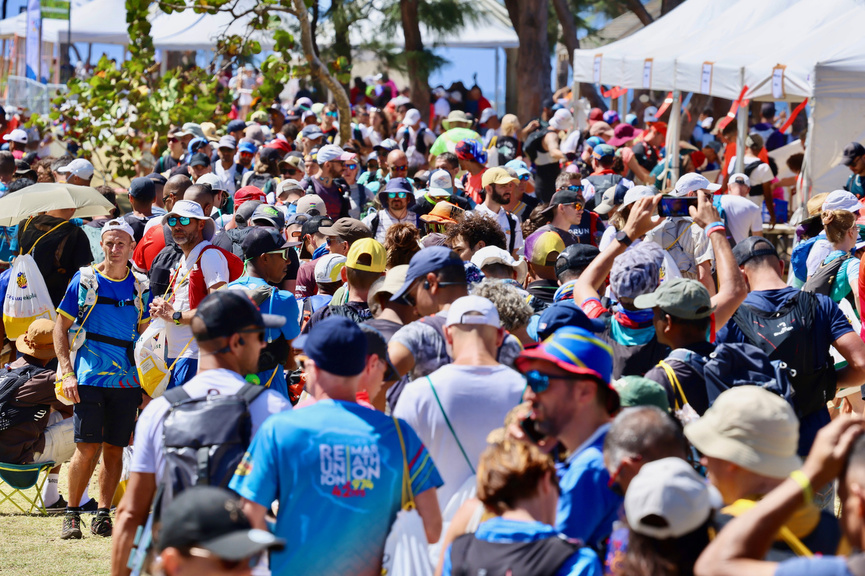 La foule des grands jours pour la remise des dossards