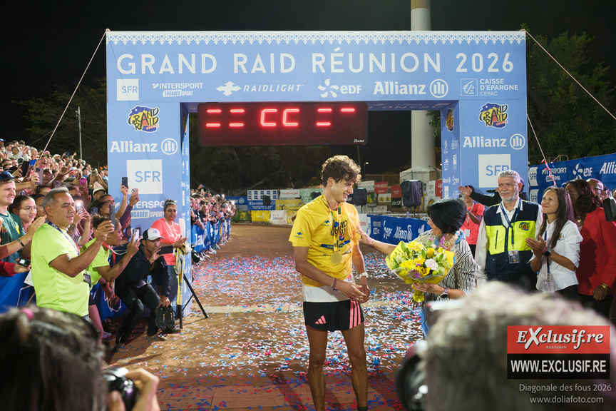 Grand Raid 2026: des images de l'arrivée de la Diagonale des Fous