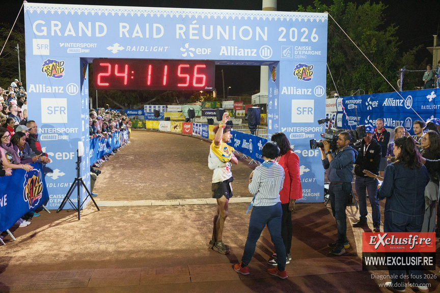 Grand Raid 2026: des images de l'arrivée de la Diagonale des Fous