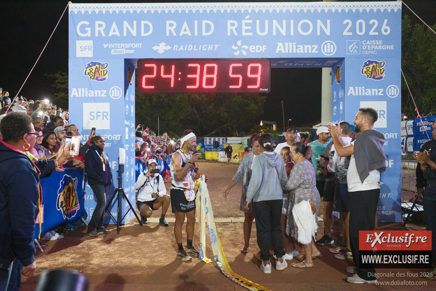 Grand Raid 2026: des images de l'arrivée de la Diagonale des Fous Grand Raid 2026: des images de l'arrivée de la Diagonale des Fous