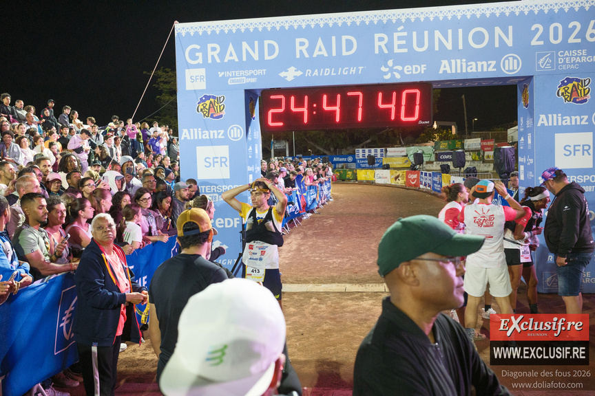 Grand Raid 2026: des images de l'arrivée de la Diagonale des Fous