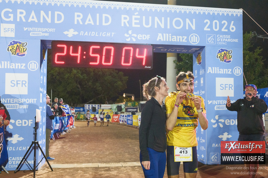 Grand Raid 2026: des images de l'arrivée de la Diagonale des Fous