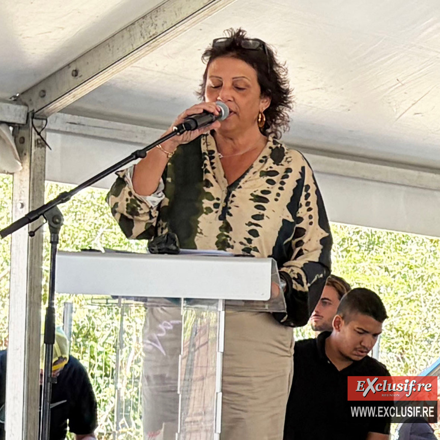 Michèle Lakermance, 1ère adjointe au maire de Saint-Pierre.