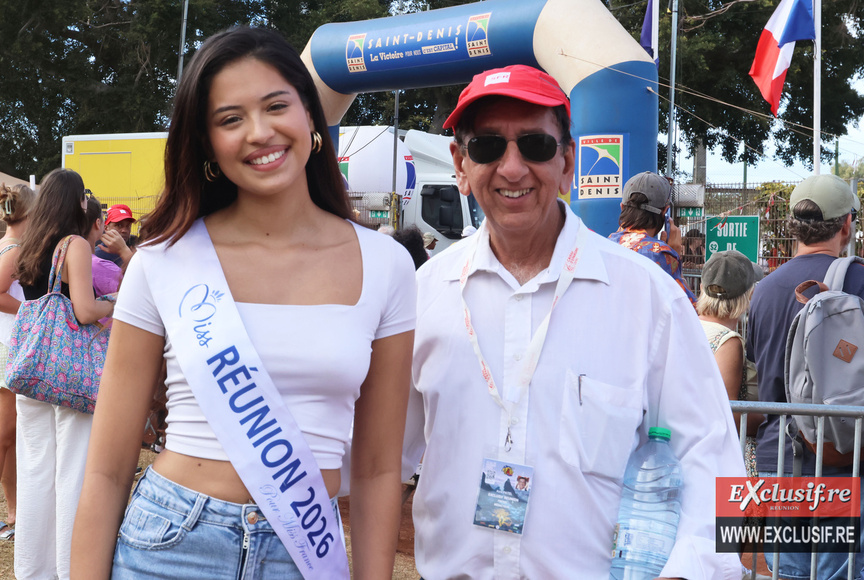 Laëtitia Roguet, Miss Réunion 2026 et Aziz Patel