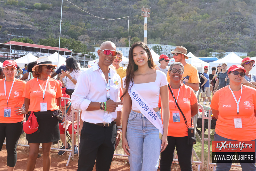 Lylian Vanechy et Miss Réunionnais