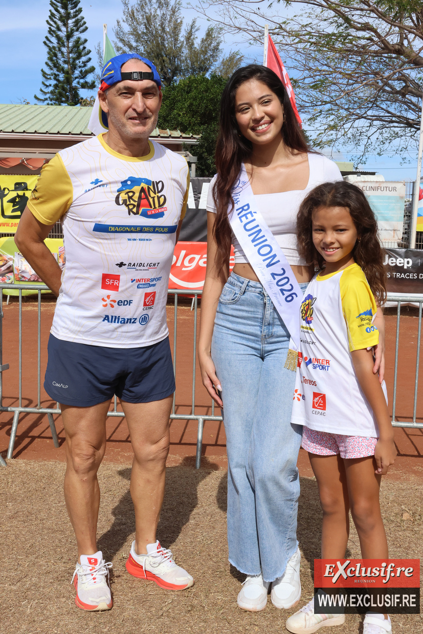 Miss Réunion félicitée par Sergio Garcia, un ancien professionnel de football qui a notamment joué contre un certain Diégo Maradona. Rien que ça !