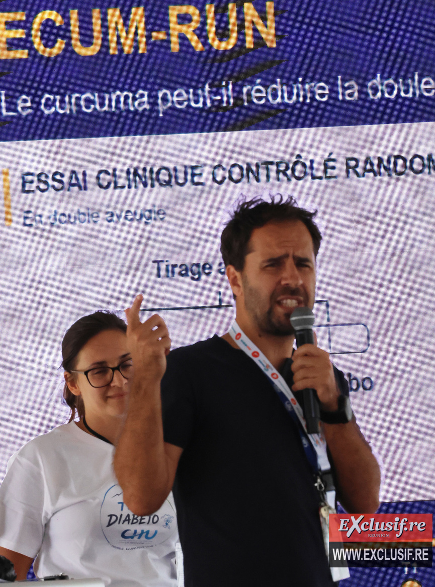 Nicolas Bouscaren, médecin au CHU et reponsable de l'étude menée sur le Grand Raid