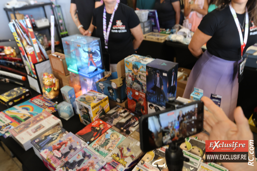 Des gadgets en tous genres étaient proposés dans les stands