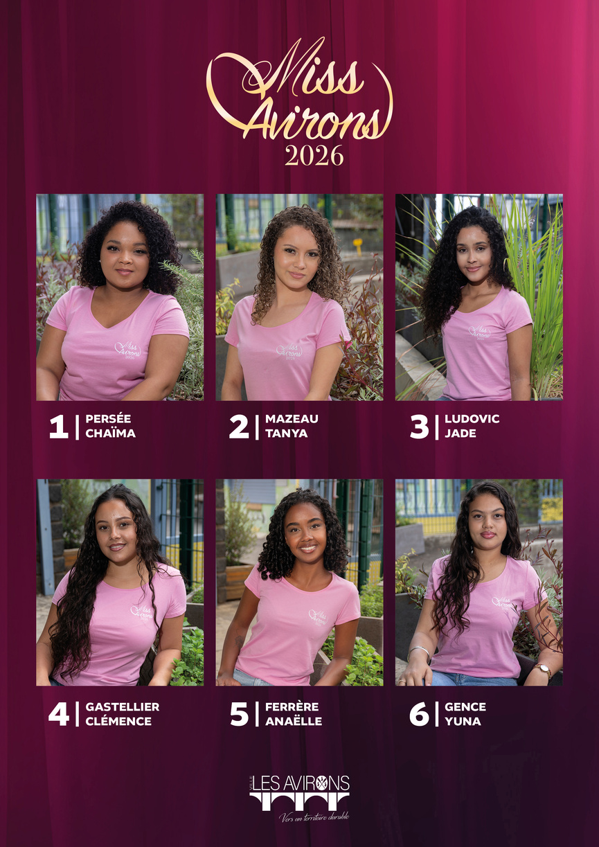 Miss Avirons 2026: découvrez les 6 candidates