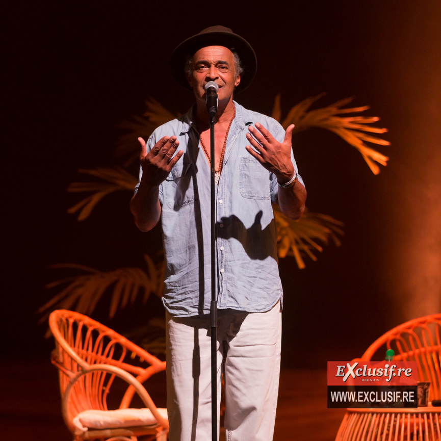Concert de Yannick Noah au Téat Champ Fleuri: photos