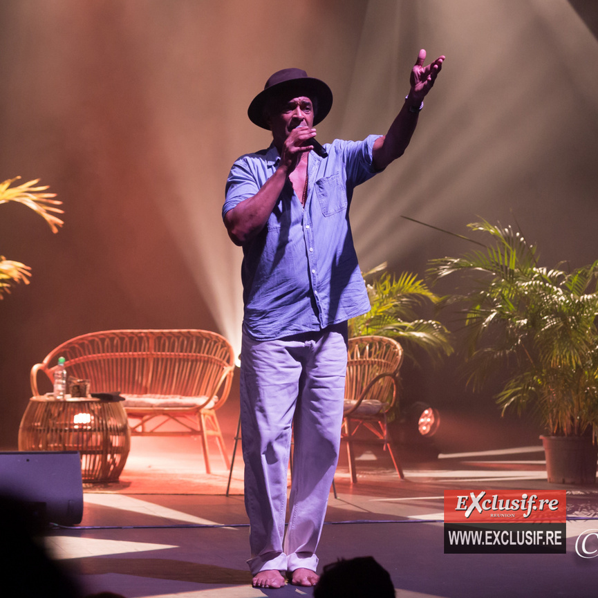 Concert de Yannick Noah au Téat Champ Fleuri: photos