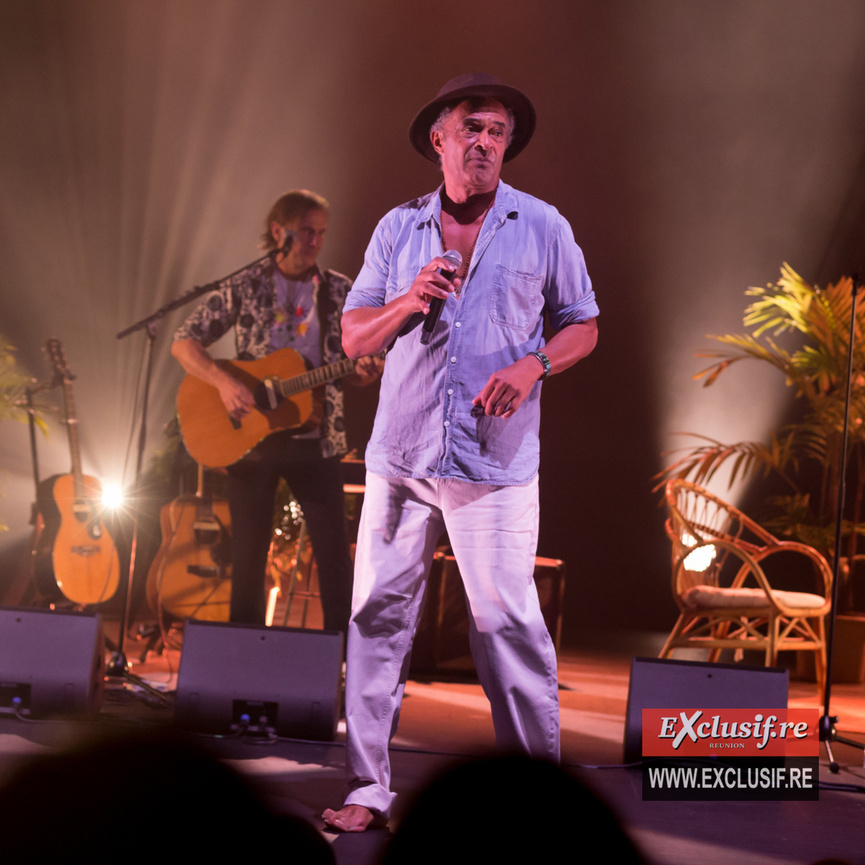 Concert de Yannick Noah au Téat Champ Fleuri: photos