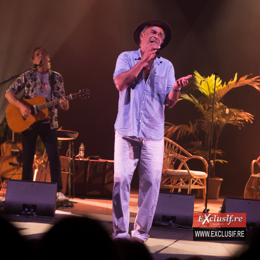 Concert de Yannick Noah au Téat Champ Fleuri: photos