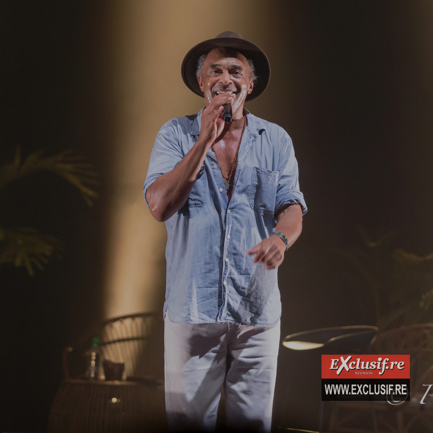 Concert de Yannick Noah au Téat Champ Fleuri: photos