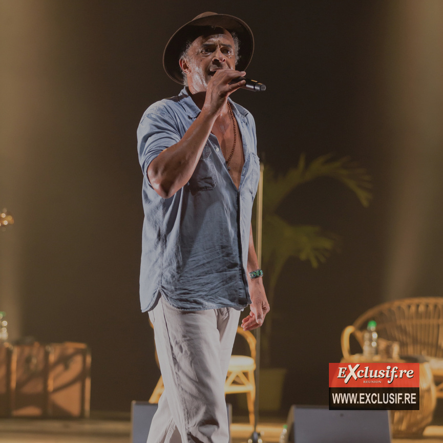 Concert de Yannick Noah au Téat Champ Fleuri: photos