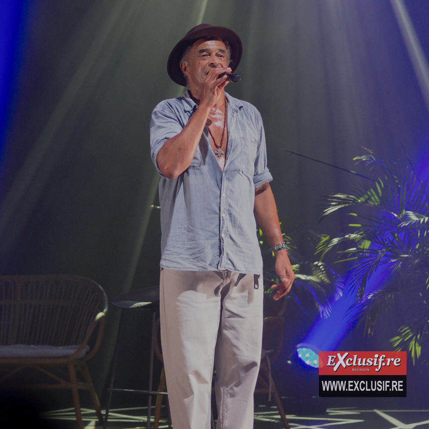 Concert de Yannick Noah au Téat Champ Fleuri: photos