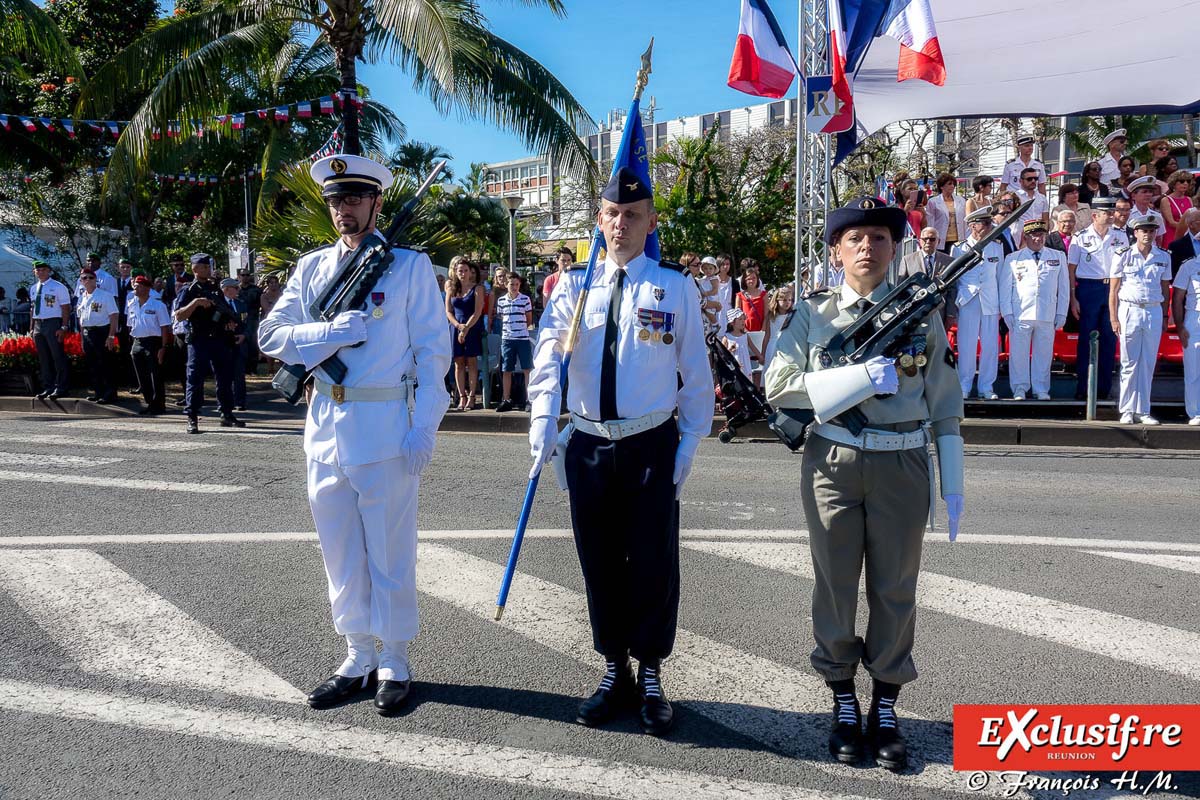 Défilé du 14 juillet 2017 au Barachois