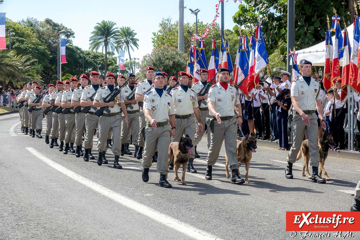 Défilé du 14 juillet 2017 au Barachois