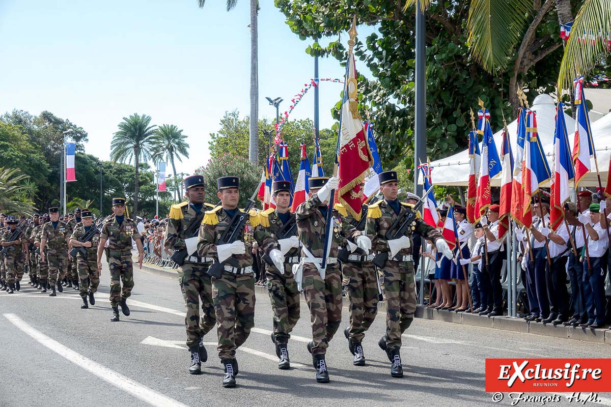 Défilé du 14 juillet 2017 au Barachois