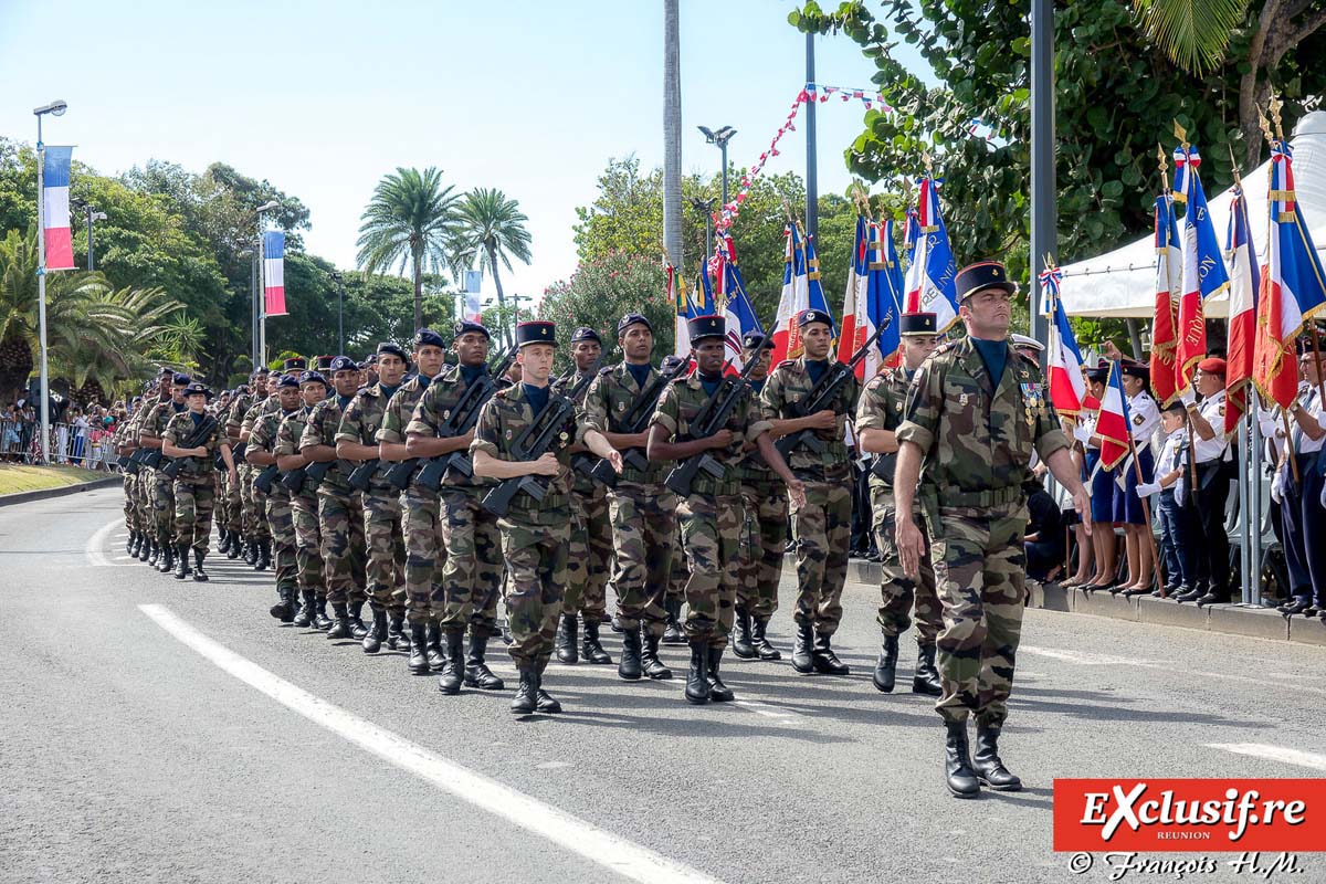 Défilé du 14 juillet 2017 au Barachois