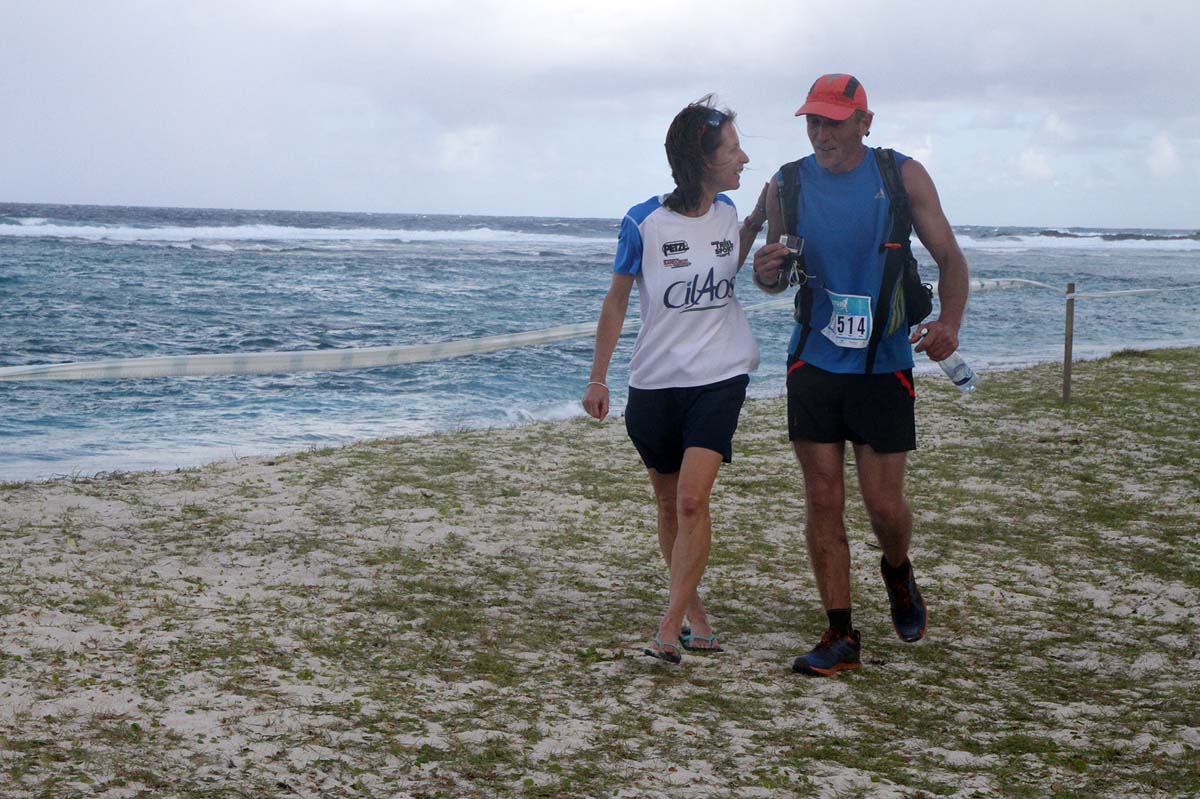 "Que du bonheur" a crié haut et fort Thomas accompagné par sa douce et tendre moitié Nathalie