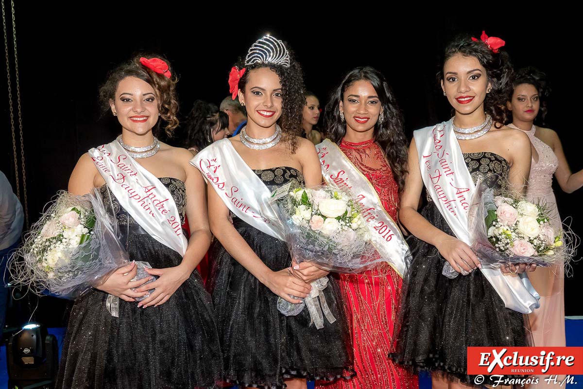 Avec Cindy Vellaïdom, Miss Saint-André 2016