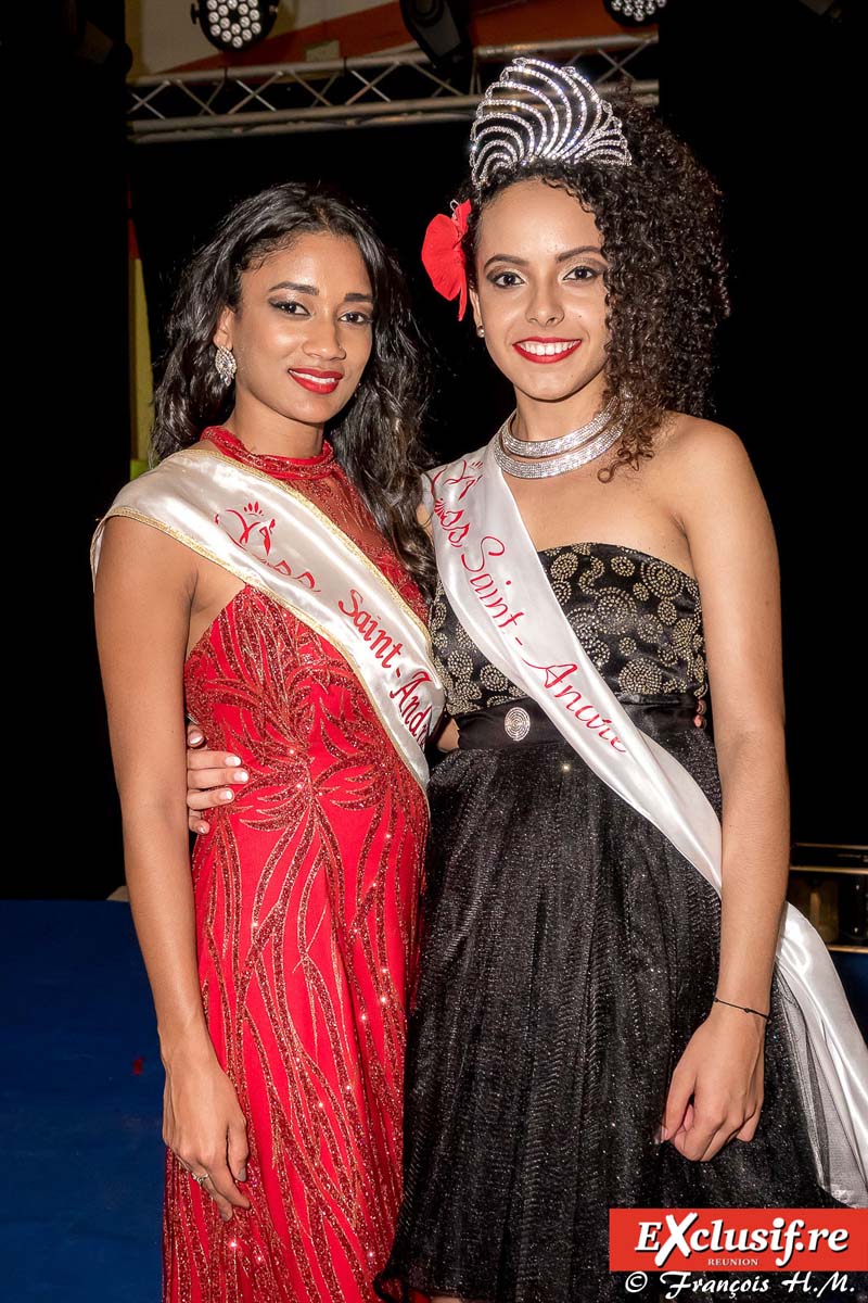Miss Saint-André 2016 et 2017 réunies