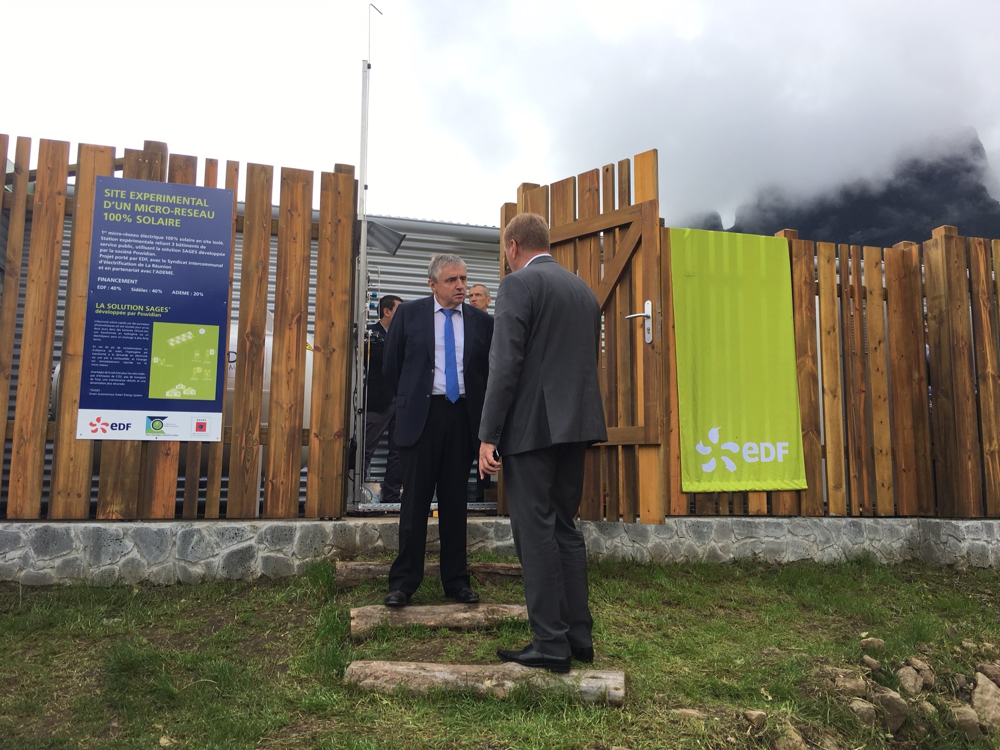 EDF inaugure le microgrid de Mafate, une première mondiale!