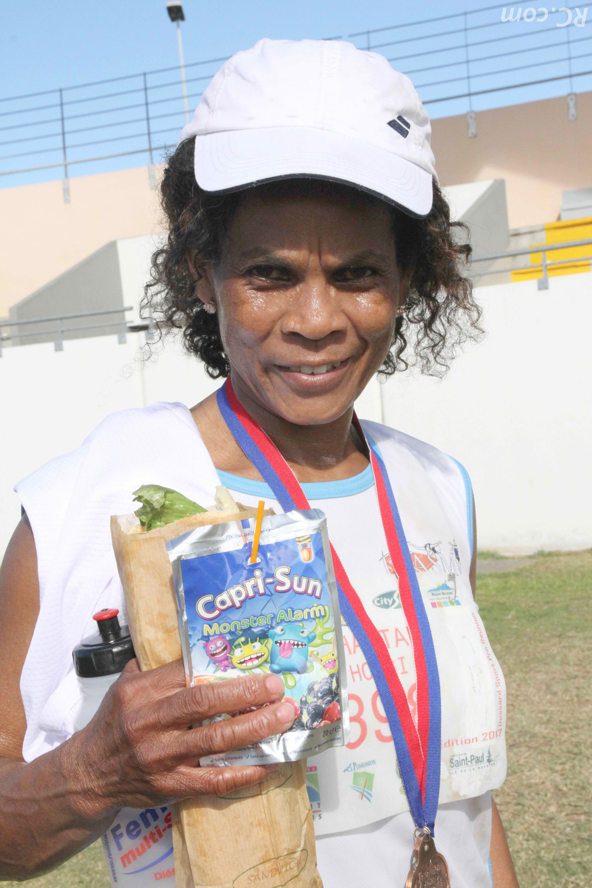Le sourire d’une championne