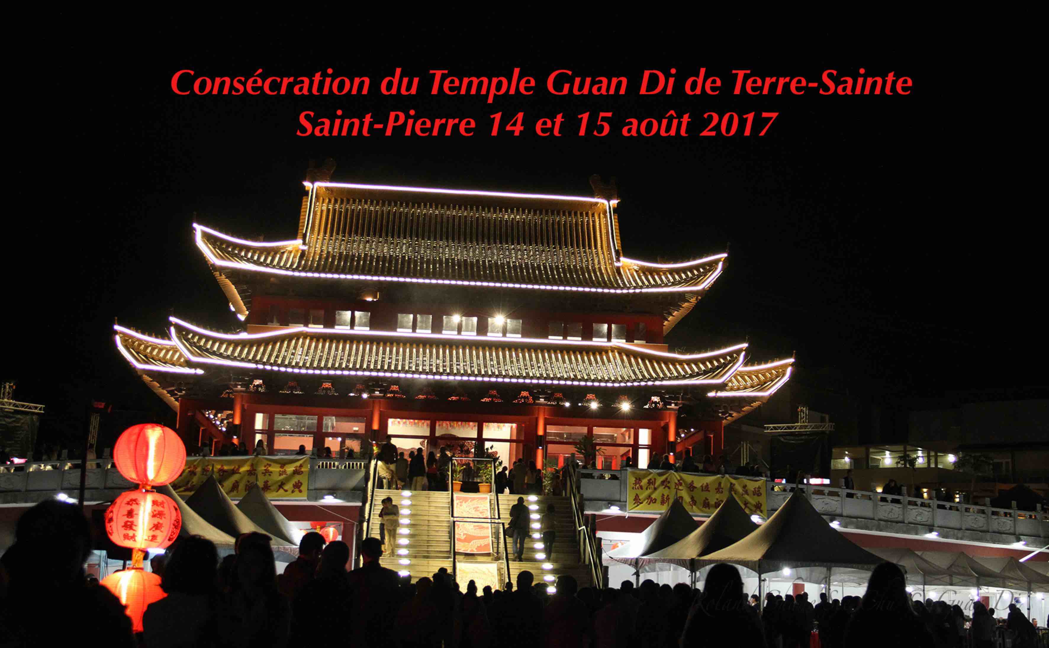 Sur les hauteurs de Terre-Sainte s'élève le plus grand temple Guan Di de tout l'océan indien