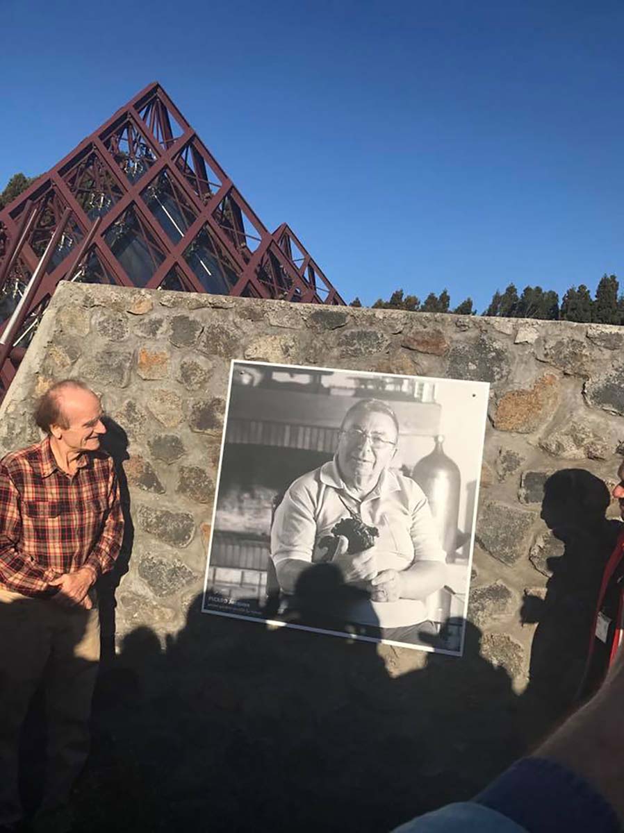 Alain Gérente, parrain de la Cité du Volcan Alain Gérente, parrain de la Cité du Volcan
