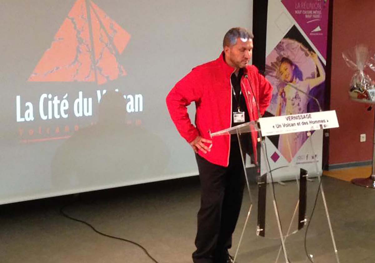 Patrice Huet, directeur scientifique à la Cité du Volcan Patrice Huet, directeur scientifique à la Cité du Volcan