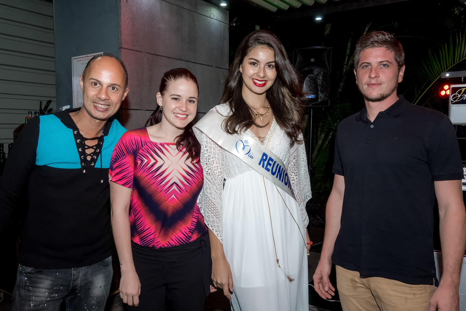 Pascal Falcucci, Chloé Schneeberger, Ambre N'guyen, et le compagnon de Chloé Pascal Falcucci, Chloé Schneeberger, Ambre N'guyen, et le compagnon de Chloé