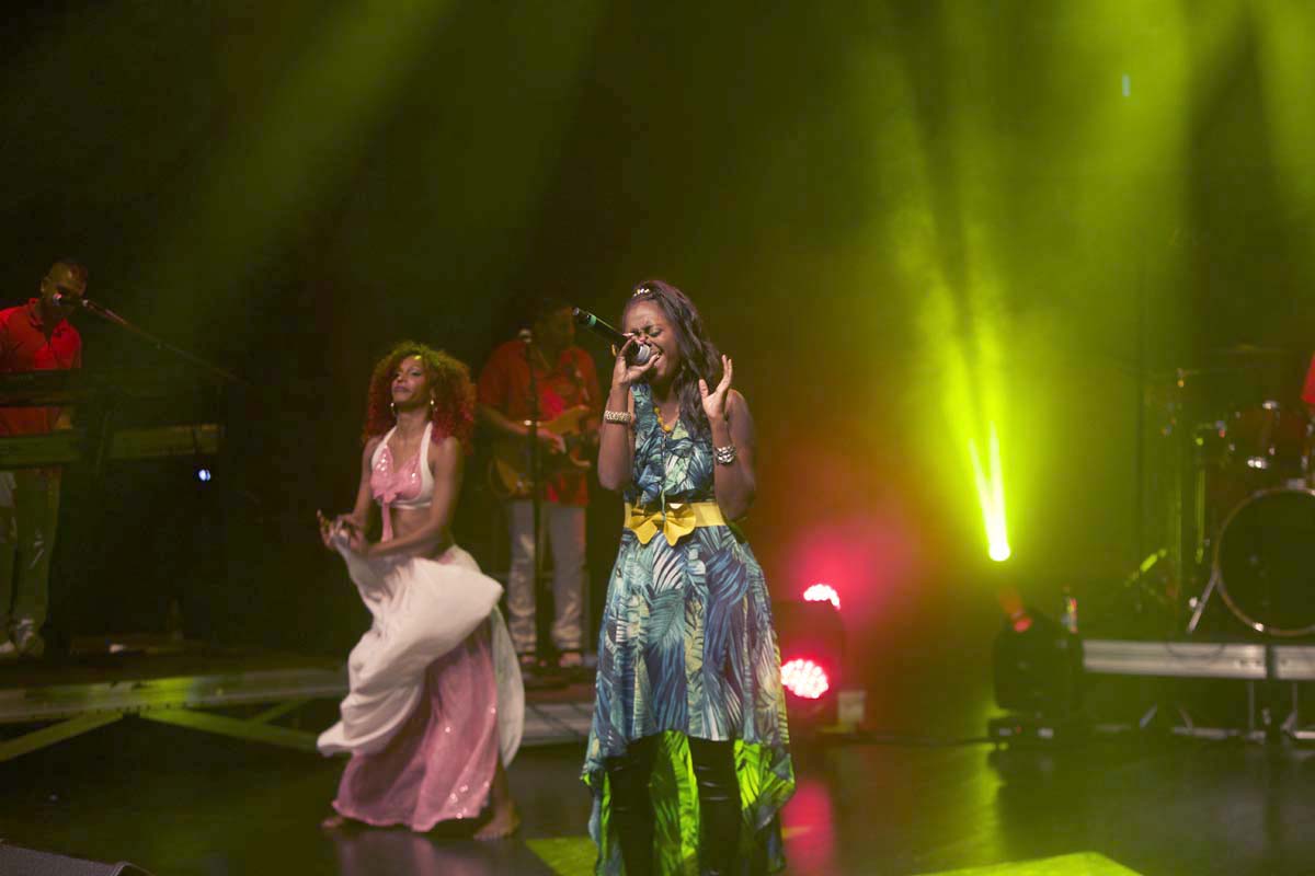 Missty en concert au Conservatoire Gramoune Lélé Saint-Benoît