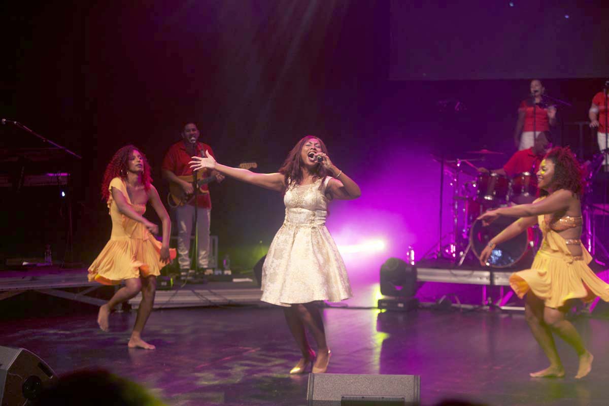 Missty en concert au Conservatoire Gramoune Lélé Saint-Benoît