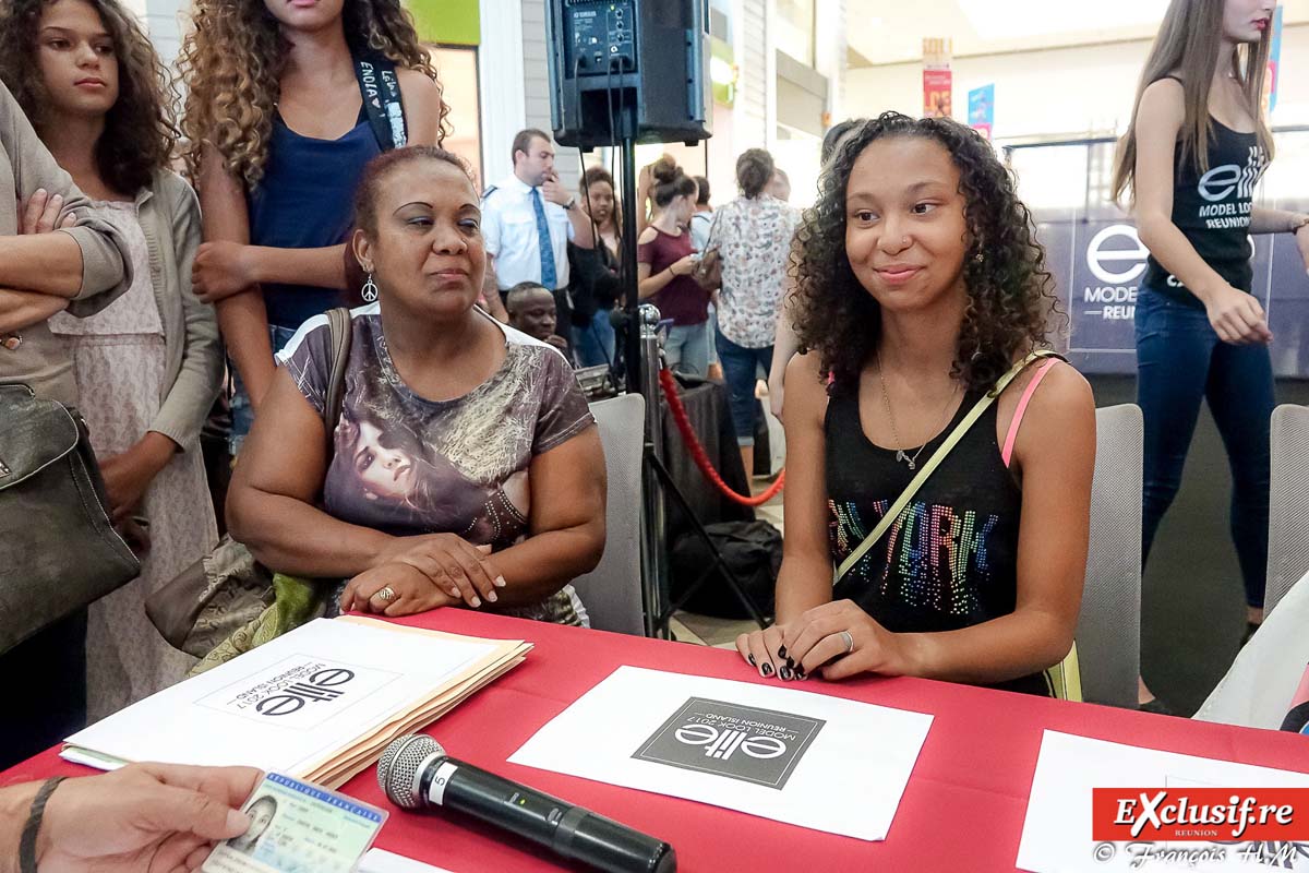 La plupart des jeunes filles viennent en famille