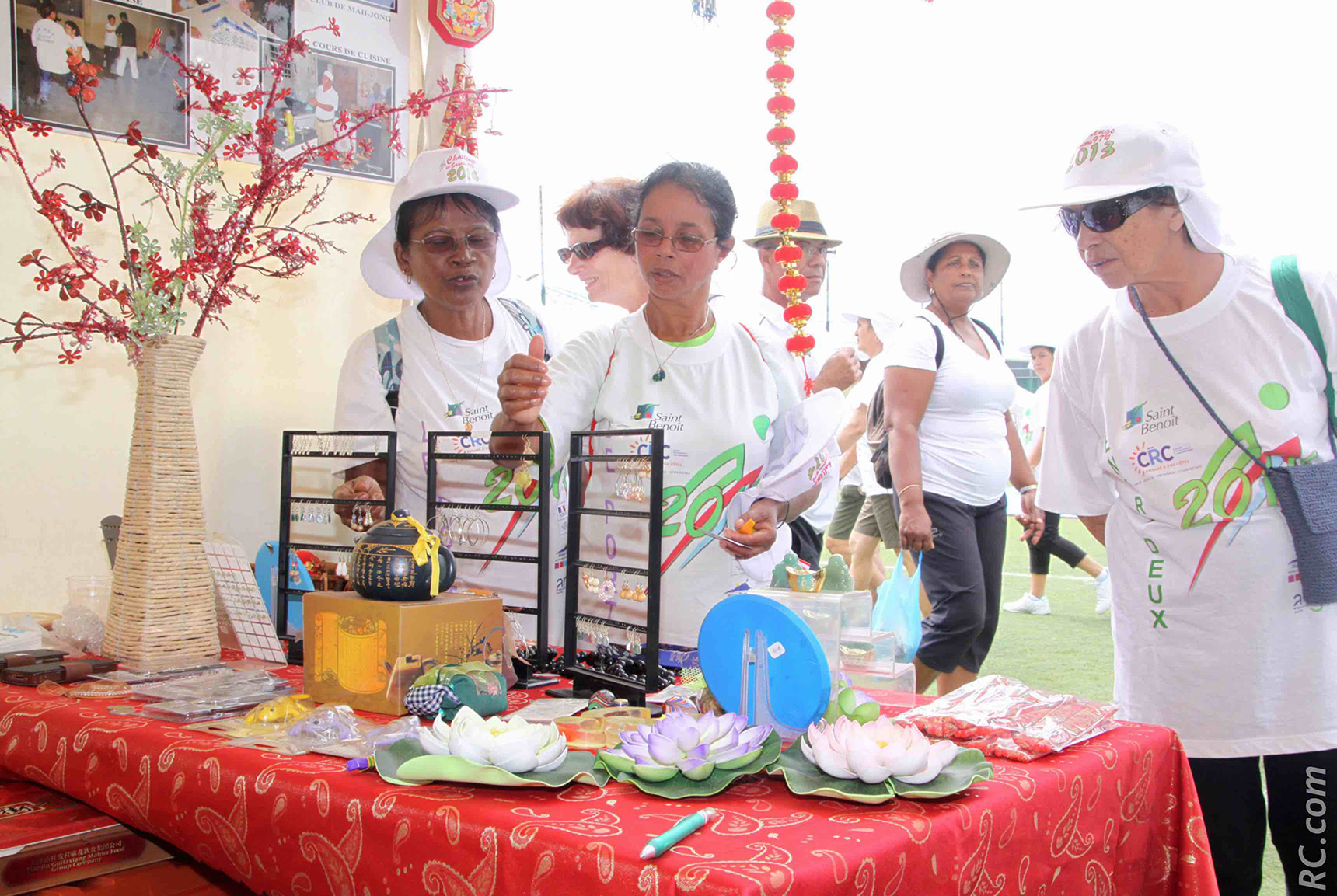 Des stands d'exposition seront installés dans le village