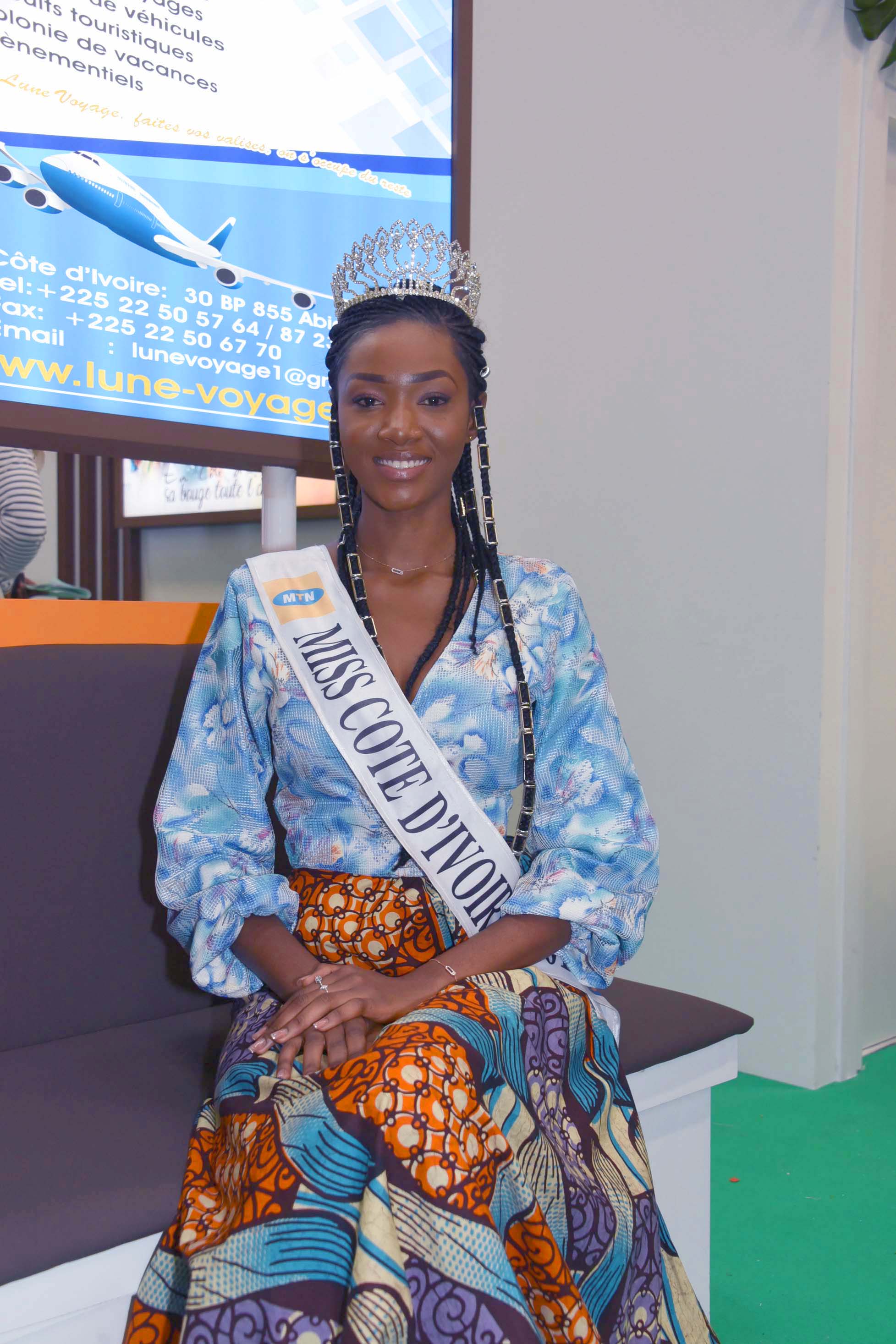 Gbane Mandjalia, Miss Côte d'Ivoire 2017