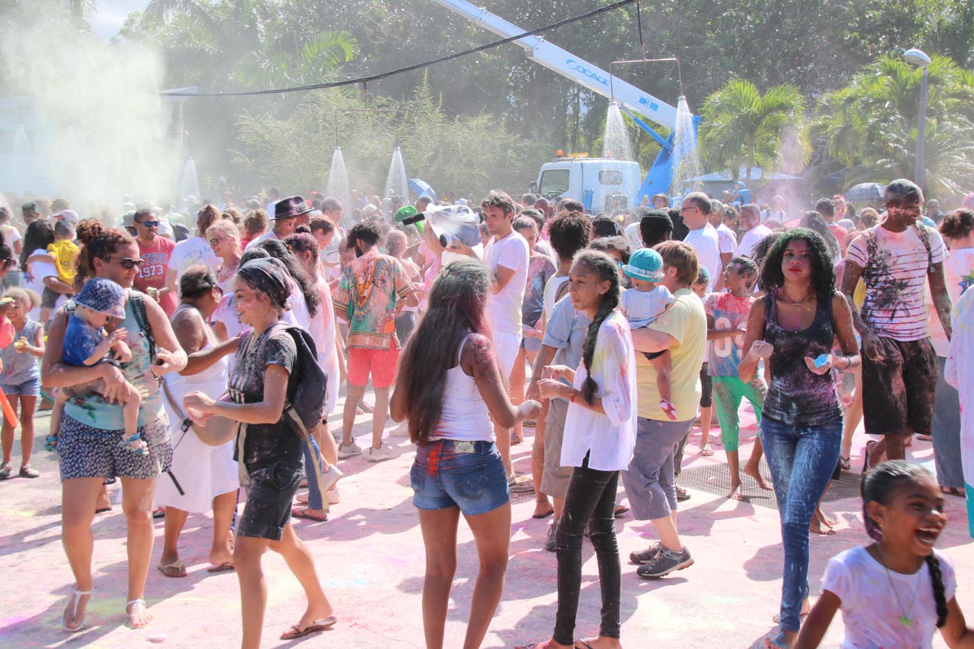 La Fête du Holi à Saint-André