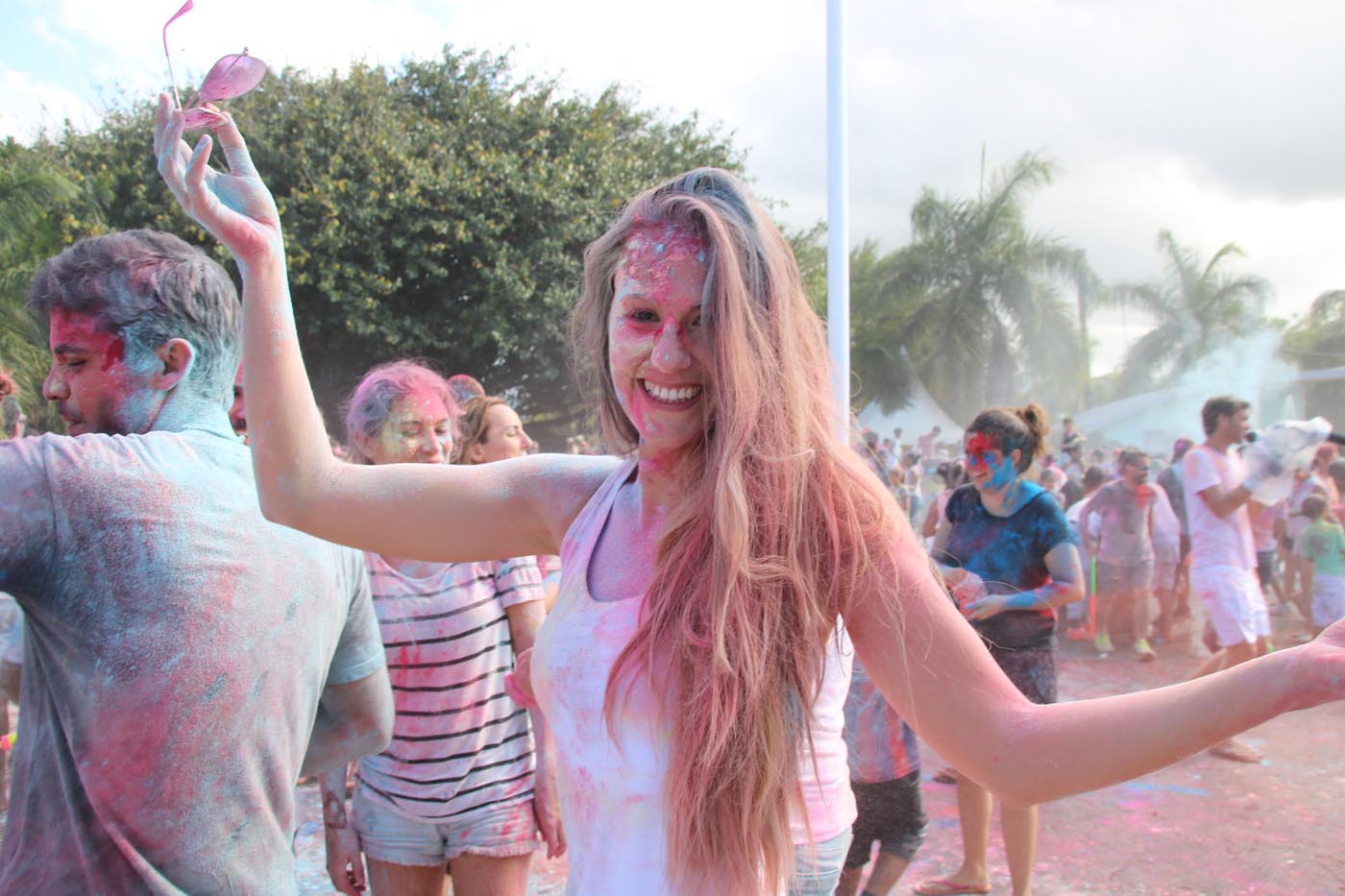 La Fête du Holi à Saint-André