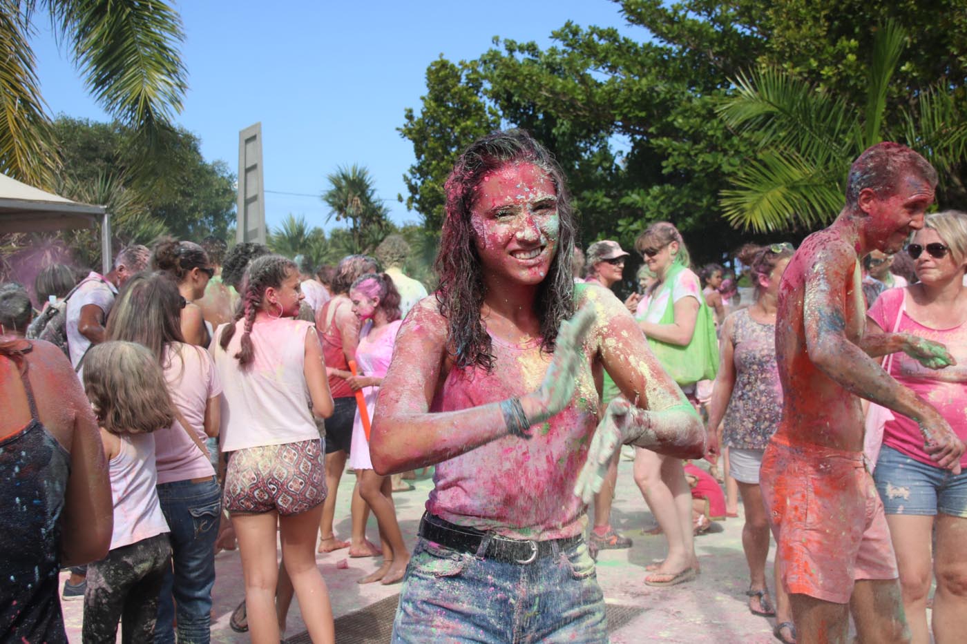 La Fête du Holi à Saint-André