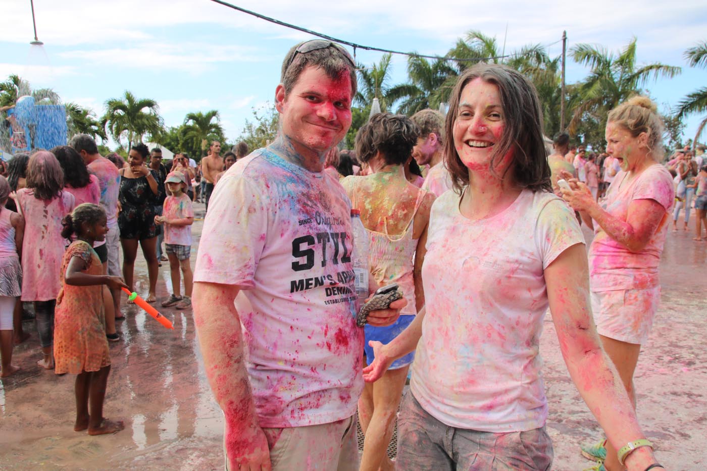 La Fête du Holi à Saint-André