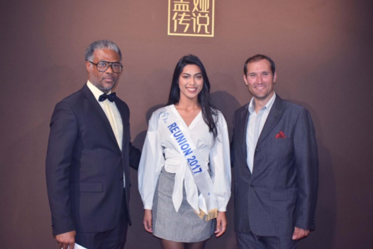 Jean-Roger Siquilini, co-organisateur de l'événement, avec Audrey Chane Pao Kan Jean-Roger Siquilini, co-organisateur de l'événement, avec Audrey Chane Pao Kan