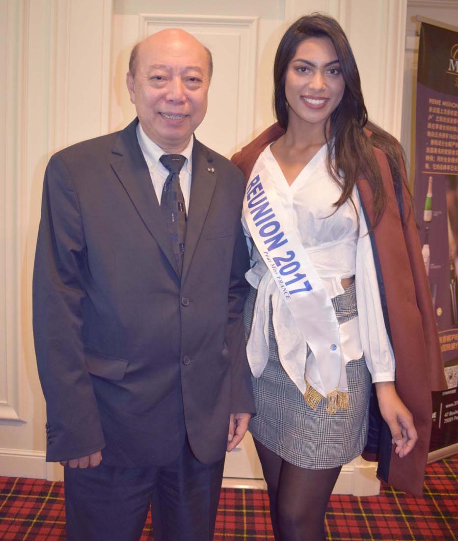 Ming Boupha, président de l'Association des Vhinois en France, et Audrey Chane Pao Kan