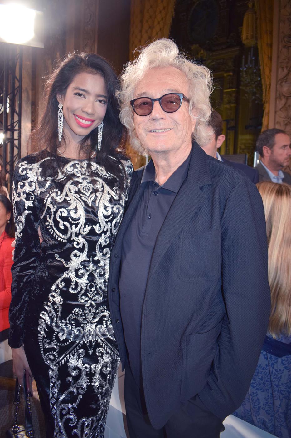 Vanessa Modely et Luc Plamondon